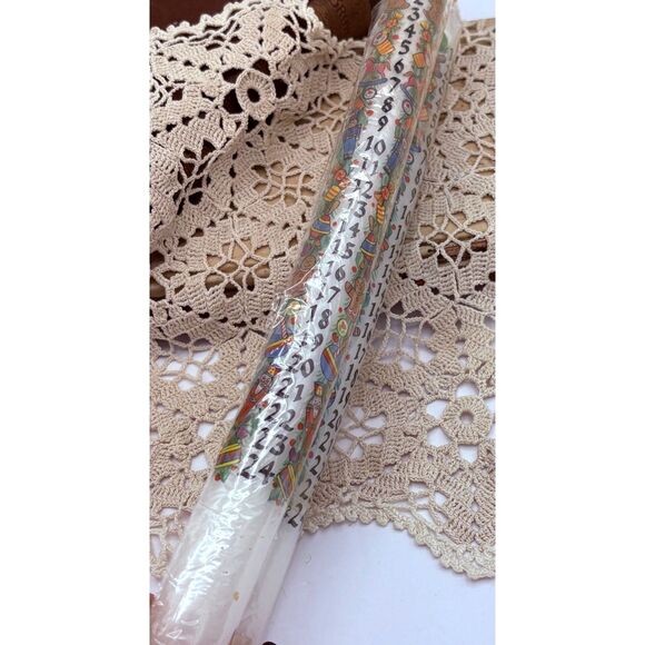 PAIR Vintage Germany Advent Countdown Candles New 12 Inches - Picture 5 of 5